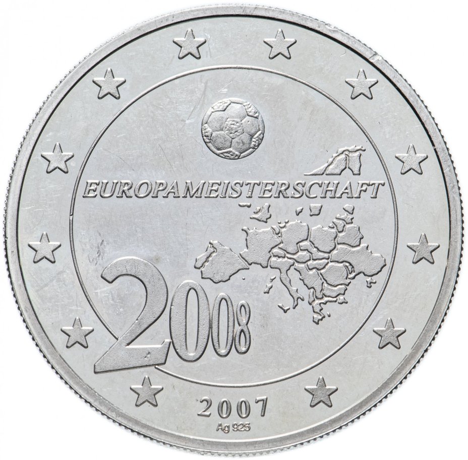 Жетон "Чемпионат Европы по футболу, Германия" 2007