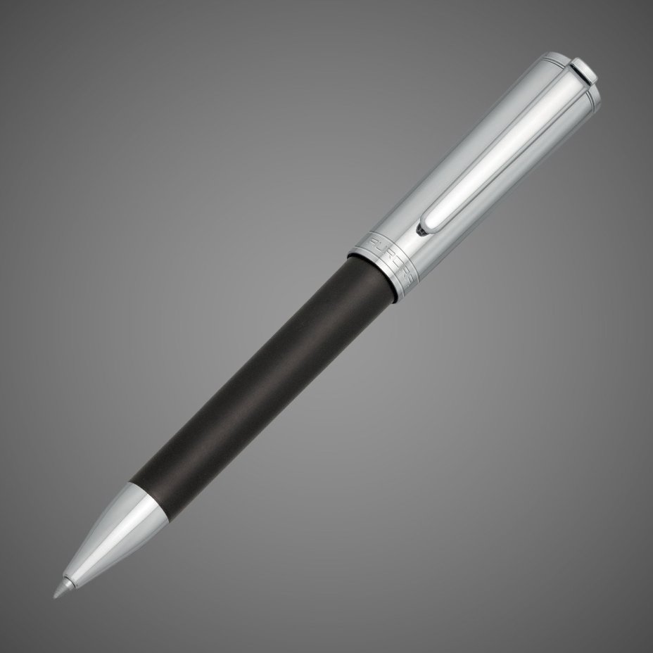 Шариковая ручка Aurora TU Matt Black CT, в подарочной коробке, Лаки и смолы: смола, хром