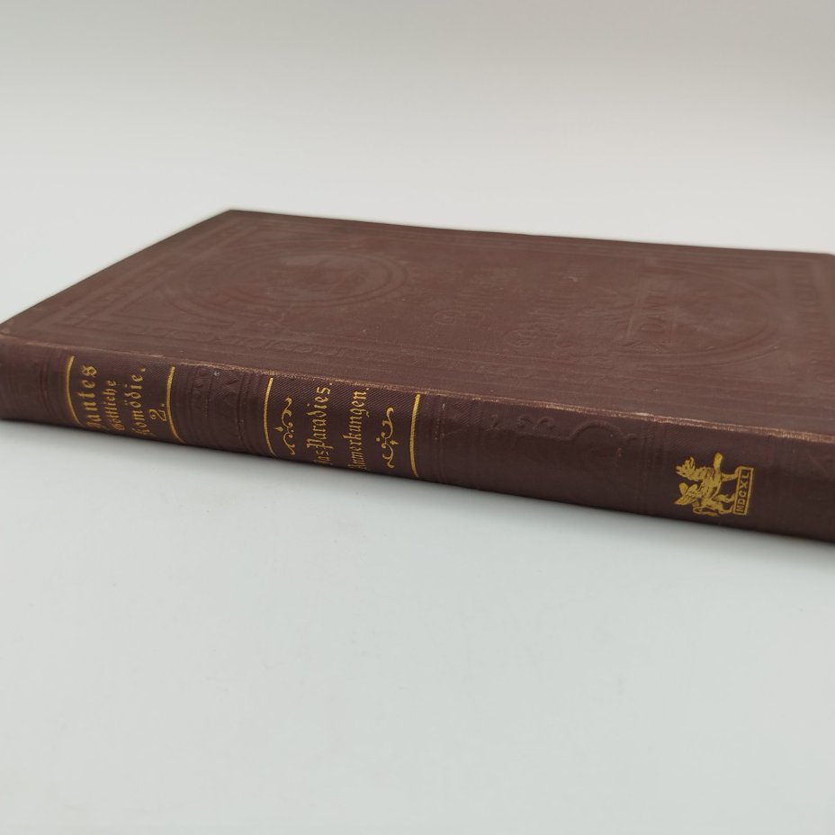 Dante Alighieri «Göttliche Komödie. Das Paradies» из серии «Cotta'sche Bibliothek der Weltliteratur», Stuttgart, Cotta, Gebrüder Kröner