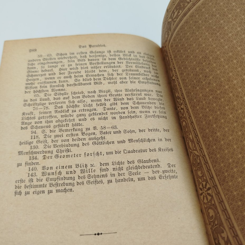 Dante Alighieri «Göttliche Komödie. Das Paradies» из серии «Cotta'sche Bibliothek der Weltliteratur», Stuttgart, Cotta, Gebrüder Kröner