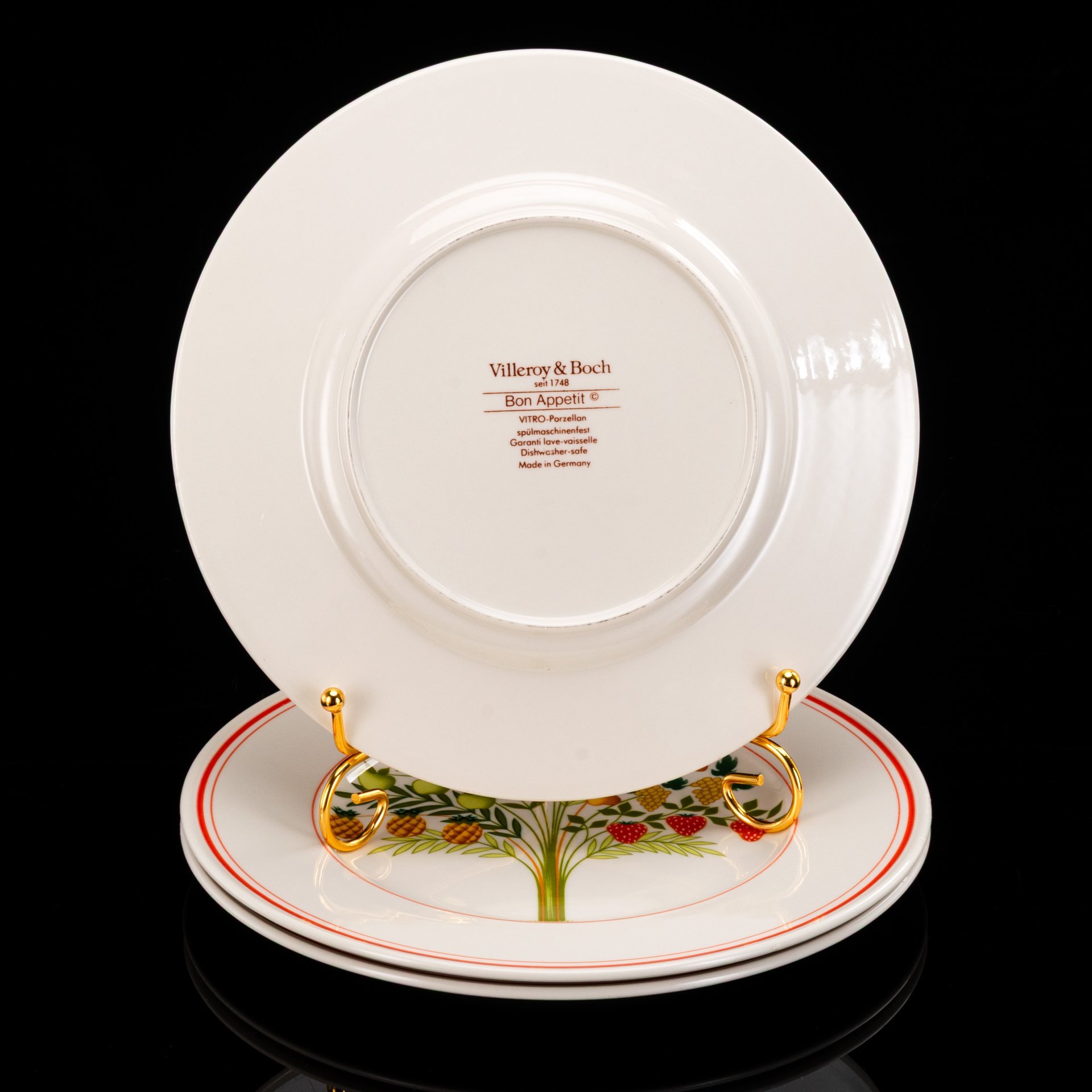 Набор обеденных плоских тарелок на 3 персоны, коллекция Bon Appetit, Villeroy & Boch