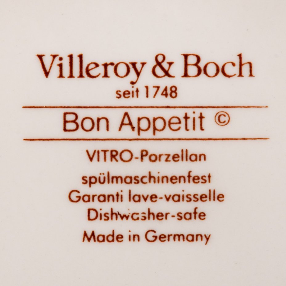 Набор обеденных плоских тарелок на 3 персоны, коллекция Bon Appetit, Villeroy & Boch