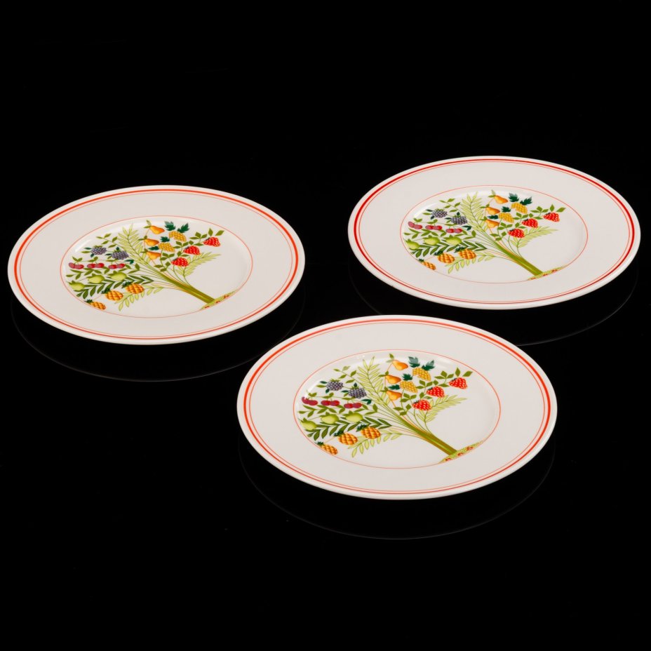 Набор обеденных плоских тарелок на 3 персоны, коллекция Bon Appetit, Villeroy & Boch