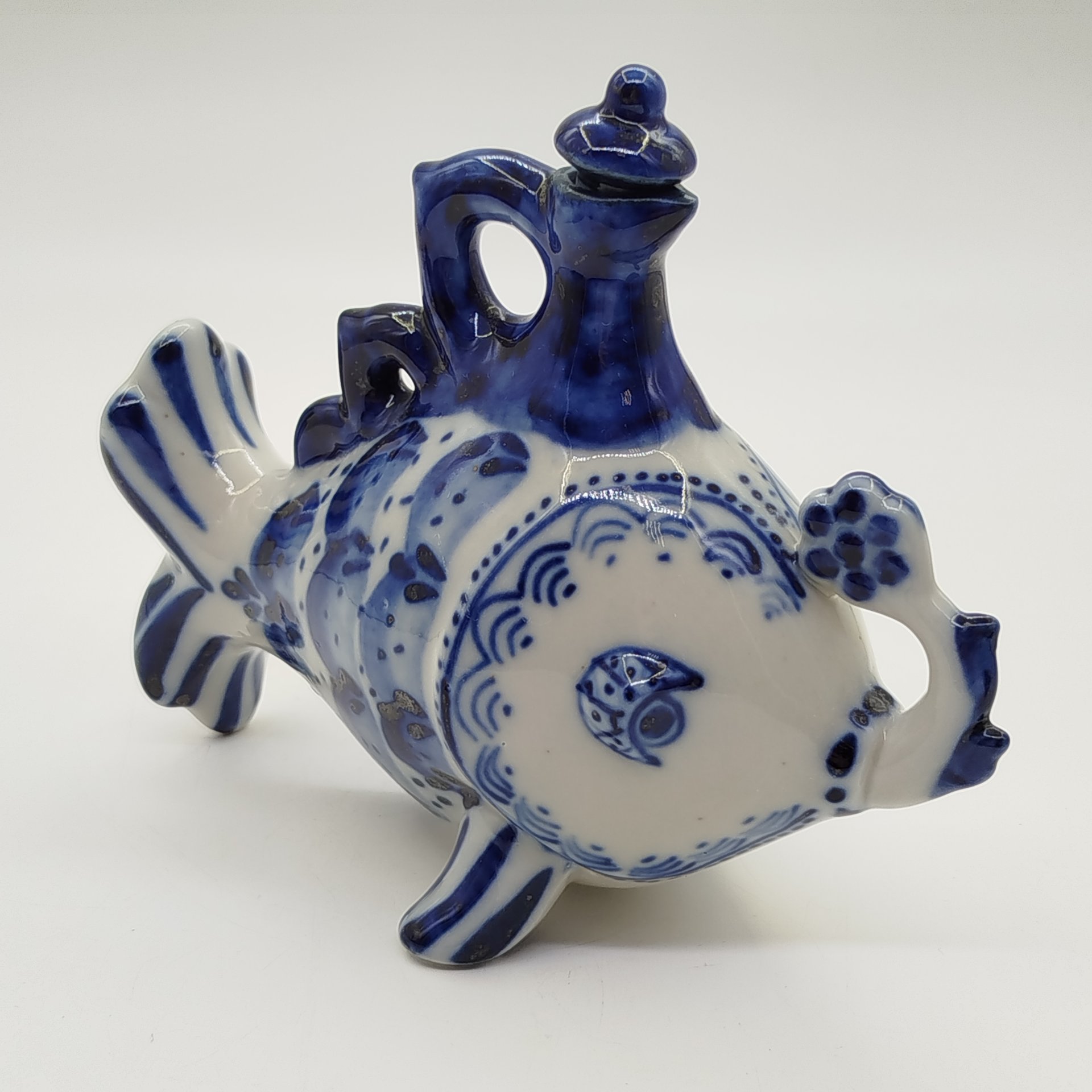 Штоф "Рыбка", Гжель