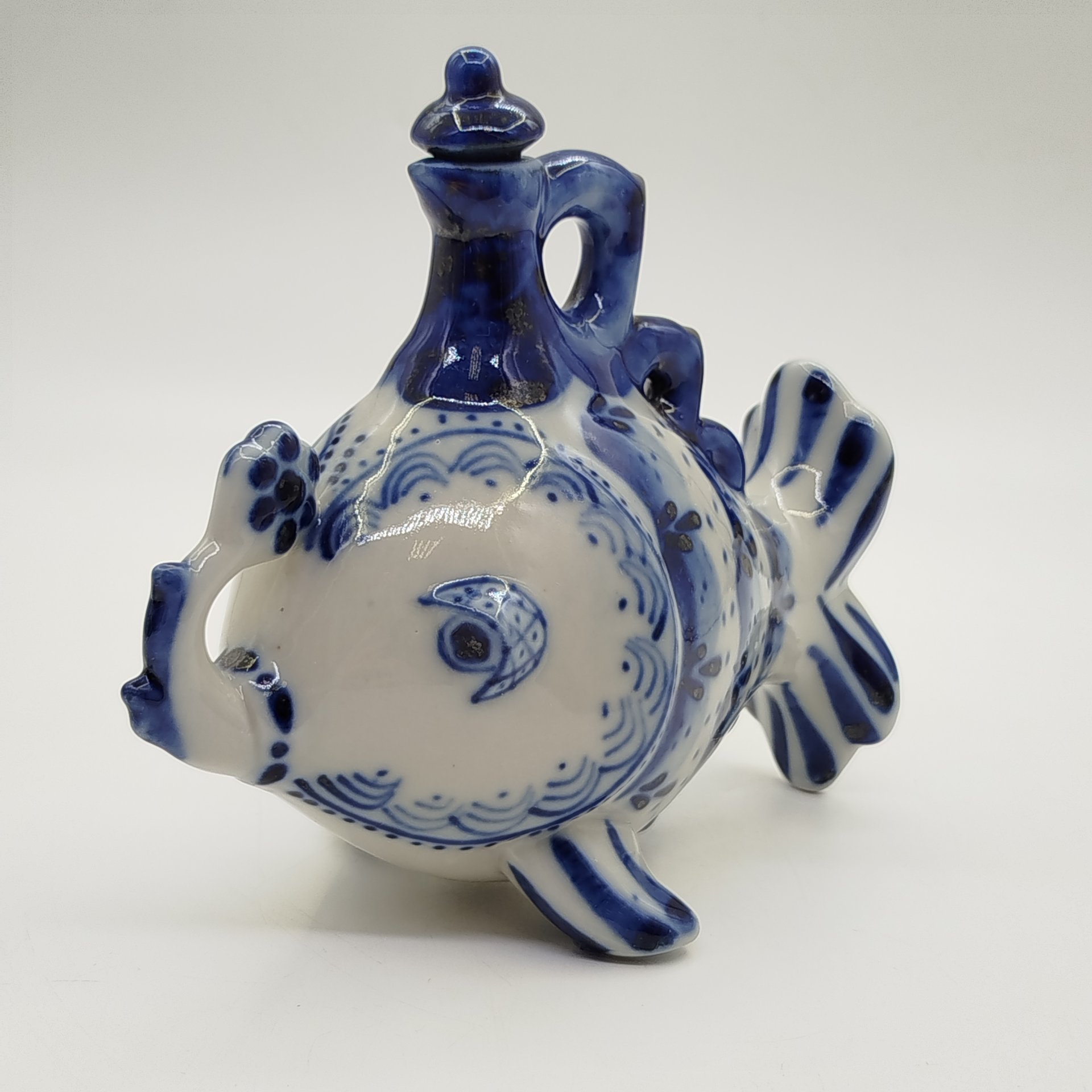 Штоф "Рыбка", Гжель