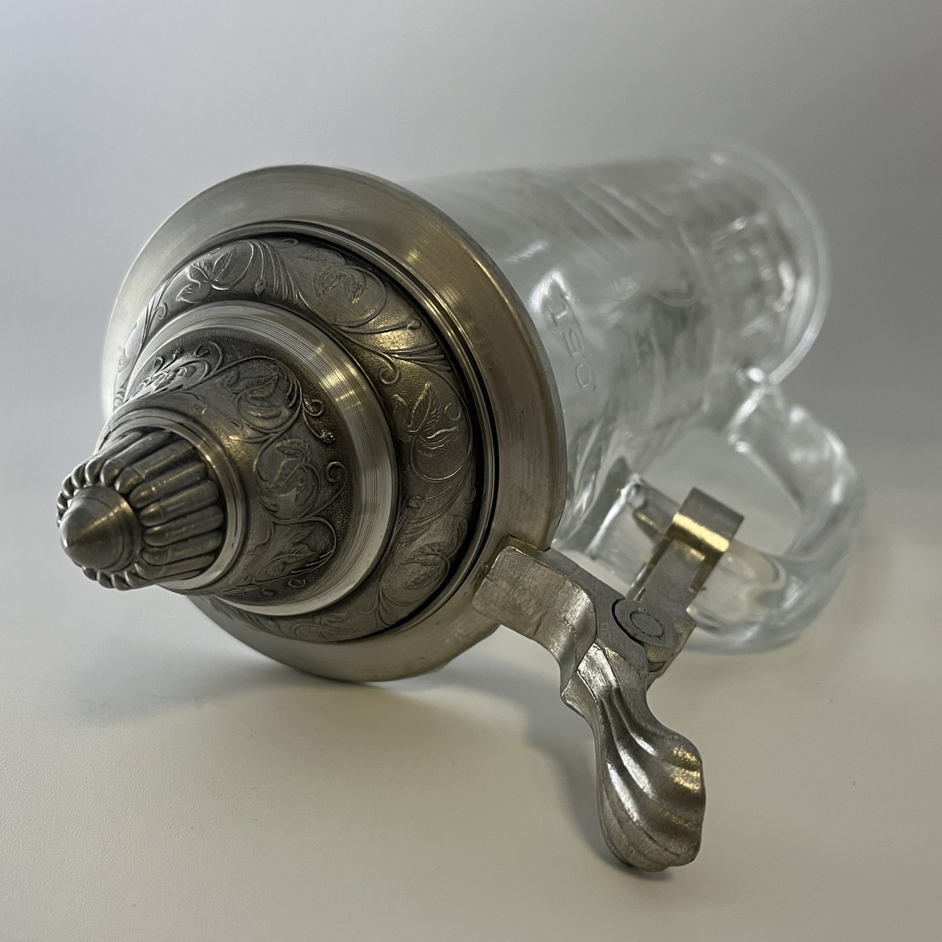 Кружка пивная с крышкой "Карта мира"