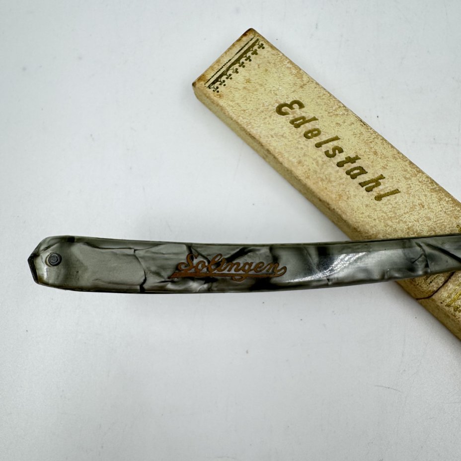 Бритва опасная "Edelstahl", в оригинальном кофре, Edelstein Bavaria (Эдельштейн)