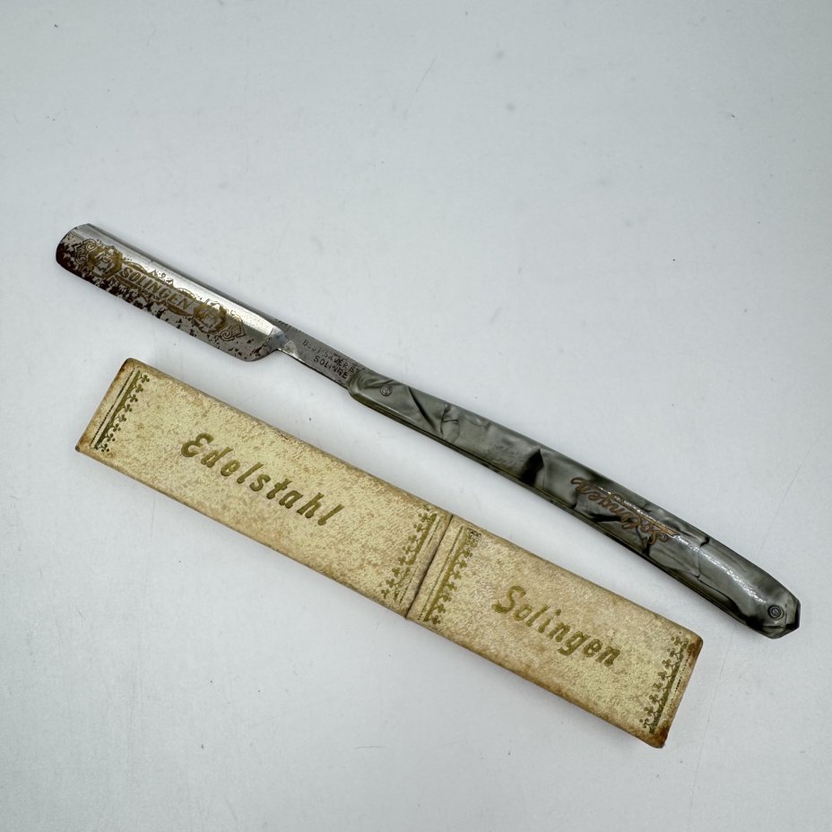 Бритва опасная "Edelstahl", в оригинальном кофре, Edelstein Bavaria (Эдельштейн)