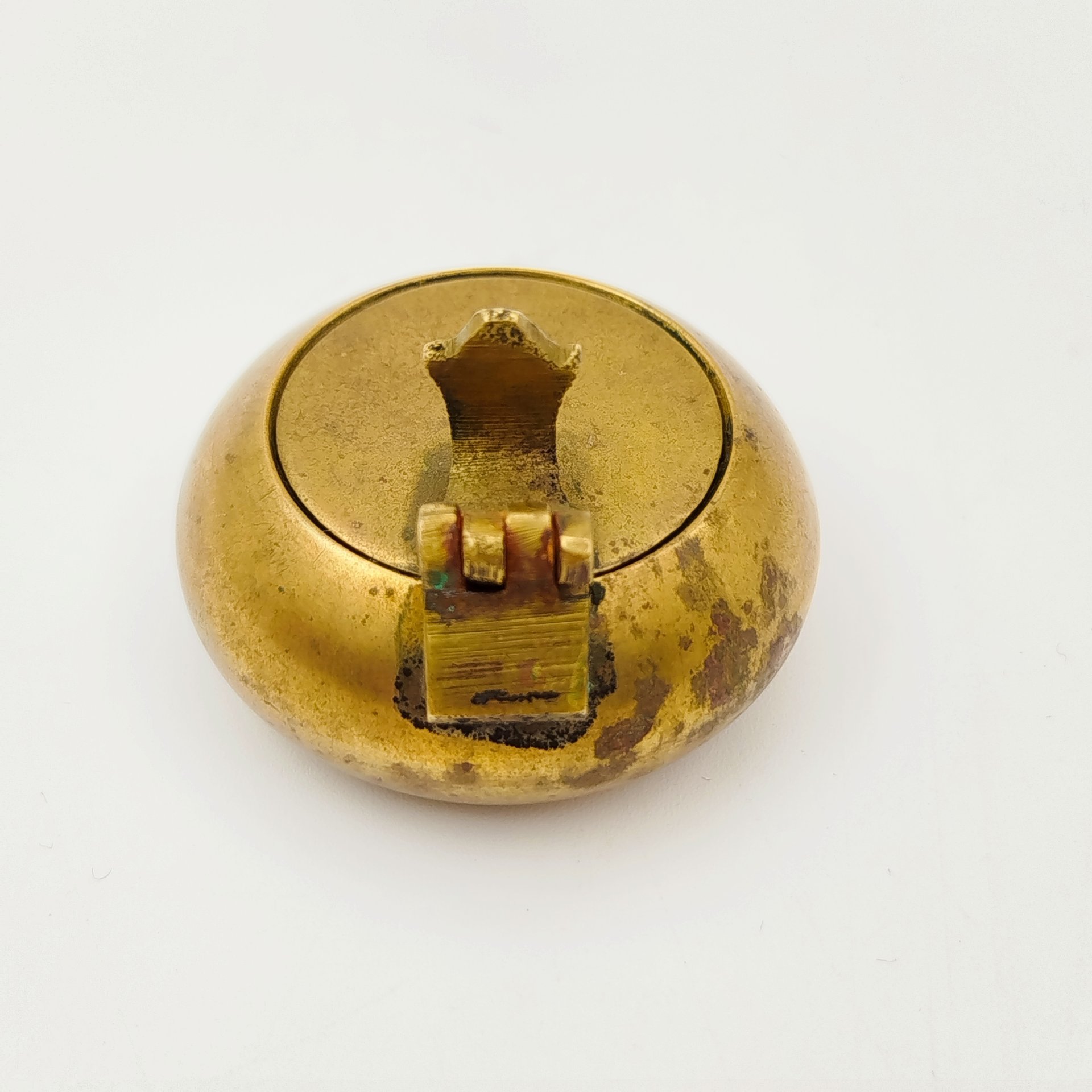 Пепельница карманная, латунь, Индия, 1950-1980 гг.