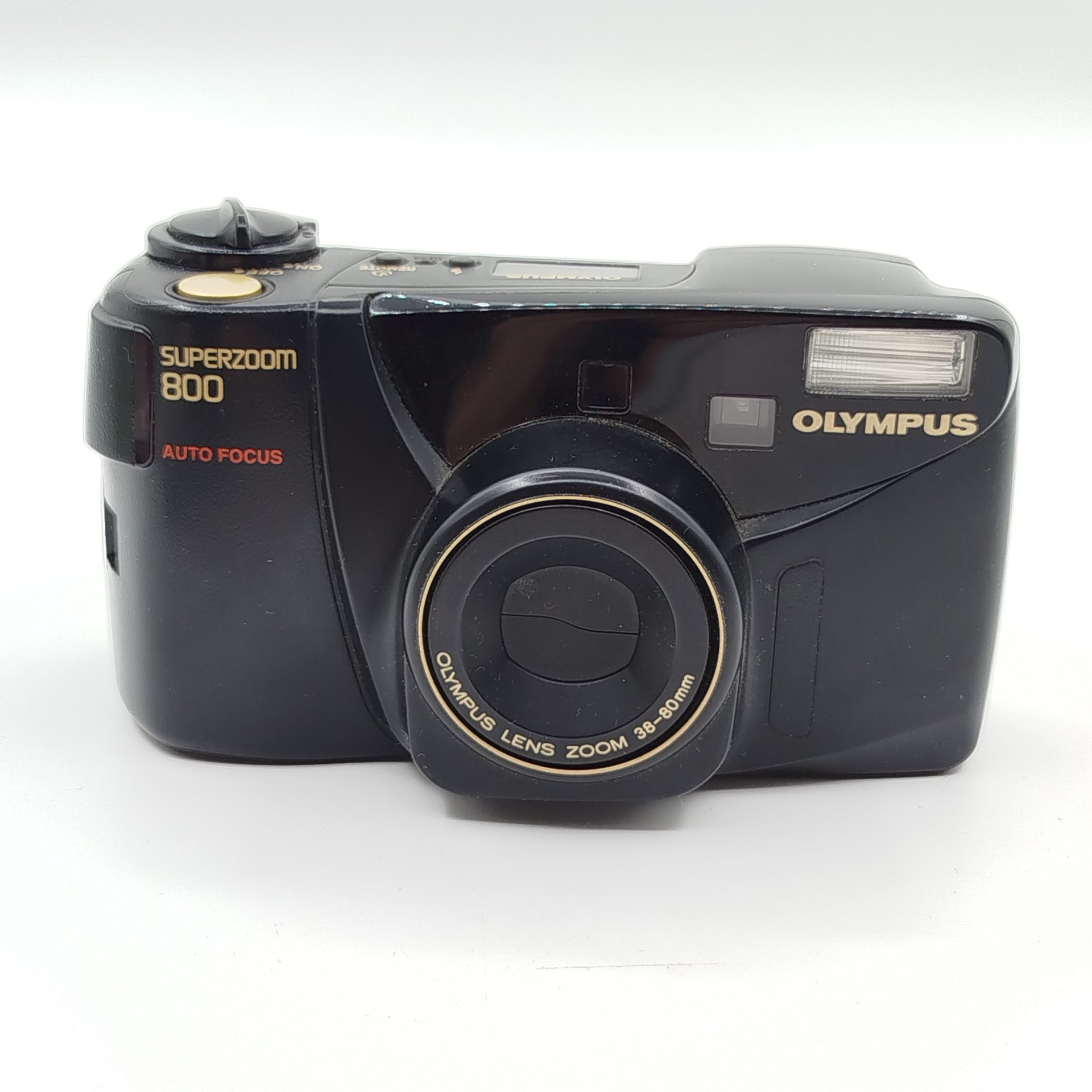 Фотоаппарат пленочный "Olympus Superzoom 800" в чехле — фото 2