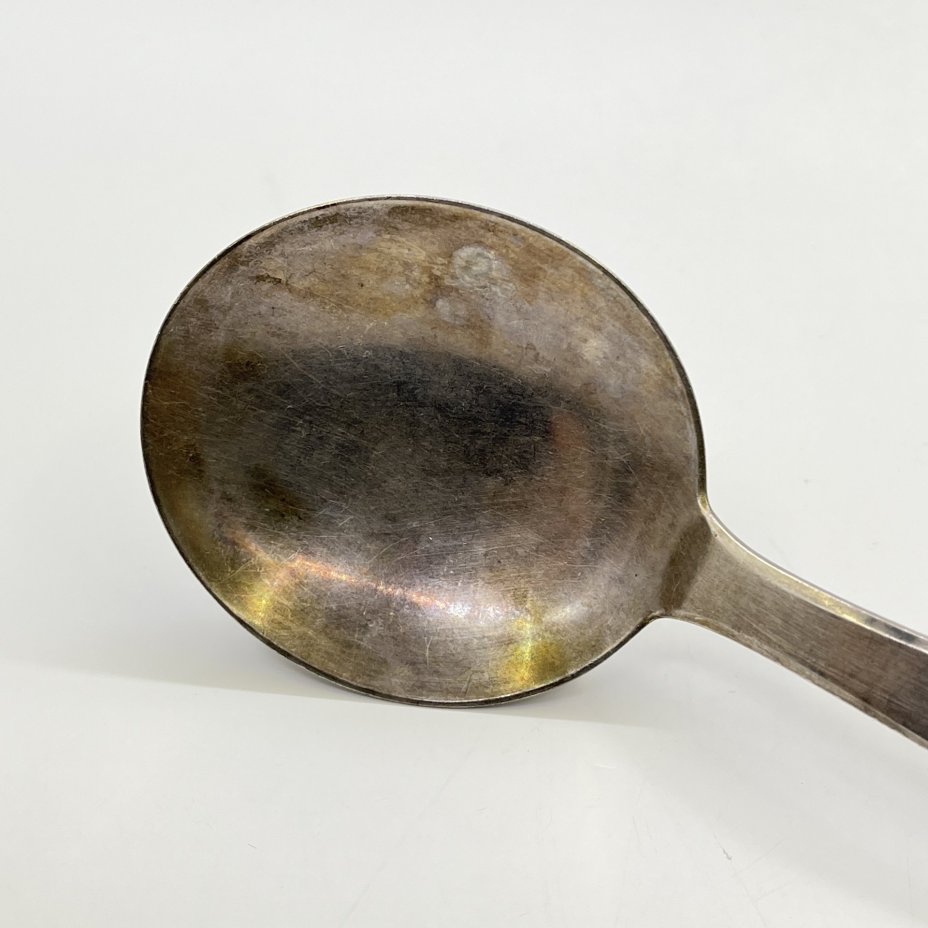 Ложка сервировочная (салатная), мельхиор (медь-никель), Таллинский ювелирный завод, СССР, 1970-1990 гг., Таллинский ювелирный завод