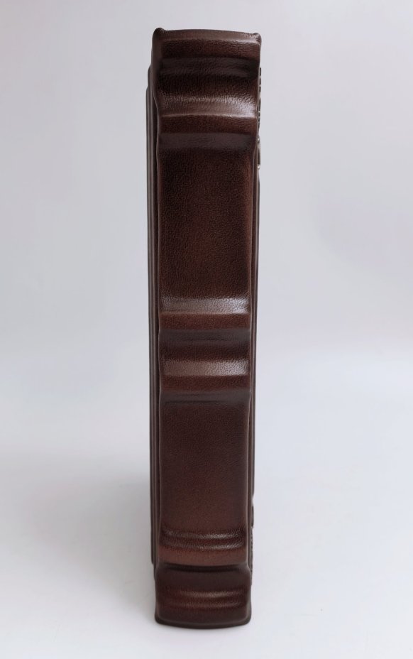 Книга Н.В. Гоголь "Мертвые души" подарочное издание, кожаный переплет, авторская ручная работа