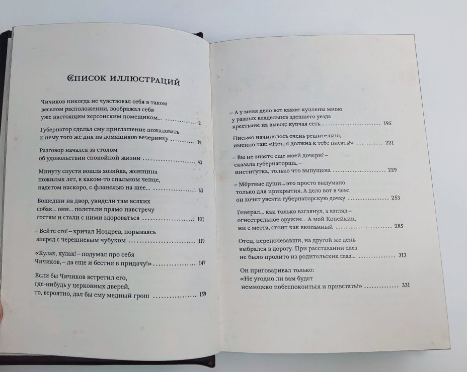 Книга Н.В. Гоголь "Мертвые души" подарочное издание, кожаный переплет, авторская ручная работа