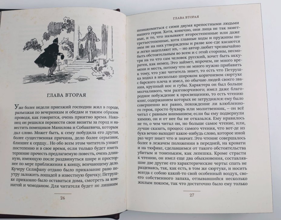 Книга Н.В. Гоголь "Мертвые души" подарочное издание, кожаный переплет, авторская ручная работа