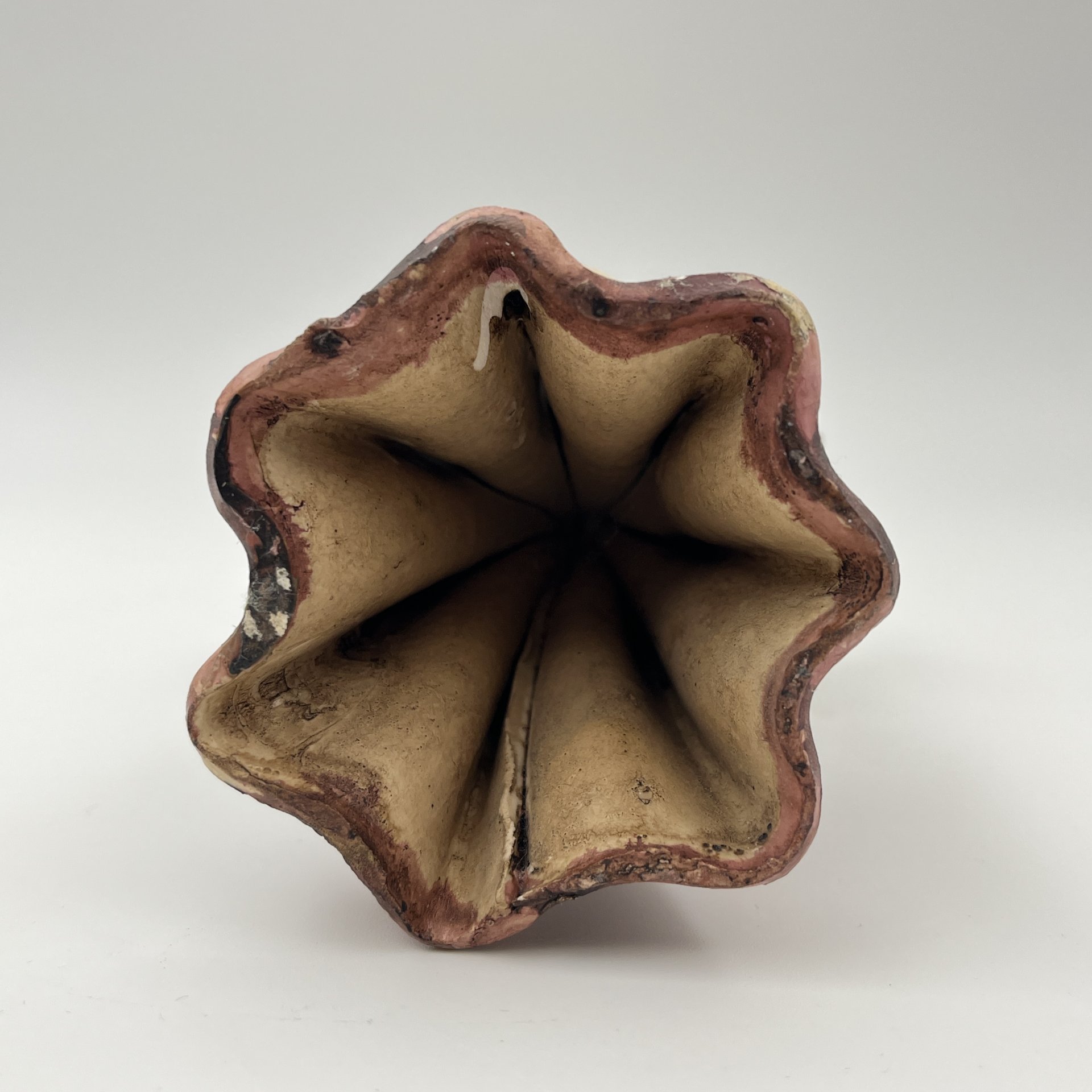 Статуэтка "Сардинская крестьянка с корзинами", Stelio Mola Cagliari, Ceramiche d'Arte S. Mola, город Кальяри, Сардиния