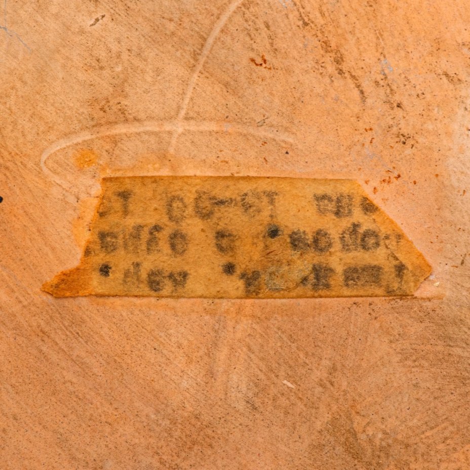 Шкатулка "Буратино на кувшинке", фаянс, крытье, роспись, СССР, 1950-1960 гг.