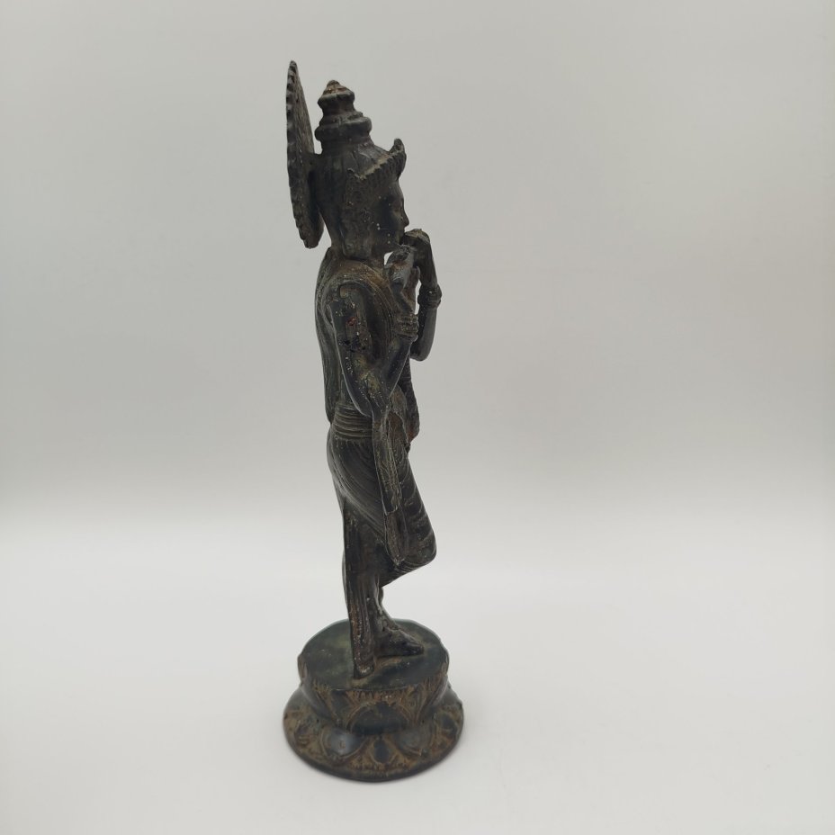 Статуэтка "Кришна", металл, литье, Индия, 1980-1990 гг.