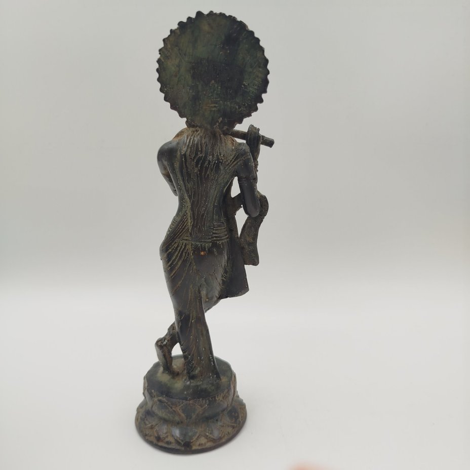 Статуэтка "Кришна", металл, литье, Индия, 1980-1990 гг.