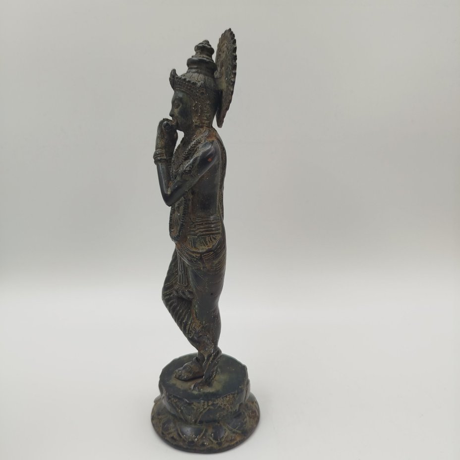 Статуэтка "Кришна", металл, литье, Индия, 1980-1990 гг.