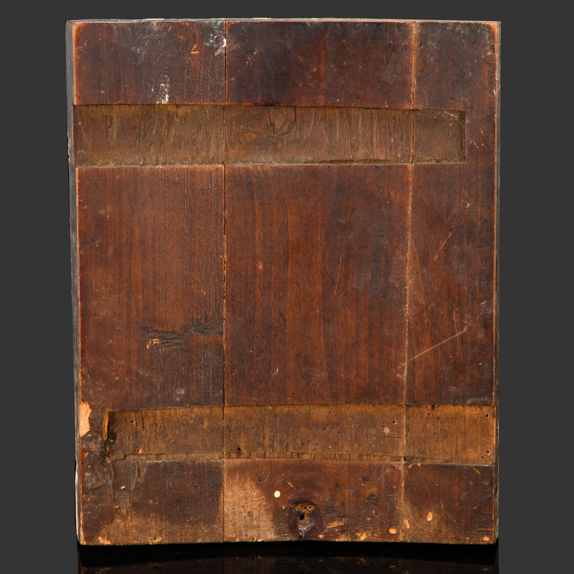 Икона "Иоанн Богослов в молчании", дерево, темпера, Российская империя, 1850-1915 гг.