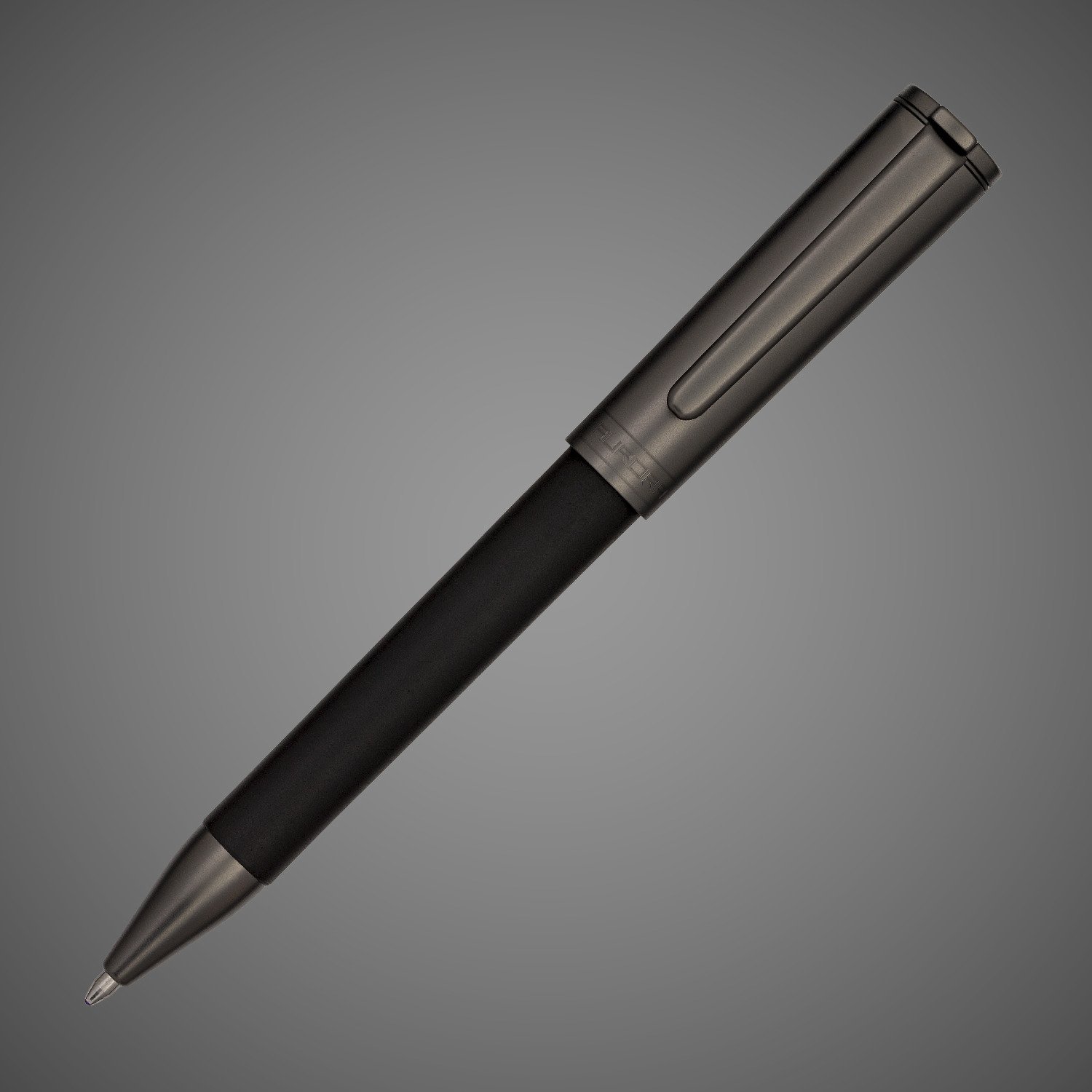 Шариковая ручка Aurora TU Metal Cap Ruthenium, в подарочной коробке, Драгметаллы: рутений, смола, хром