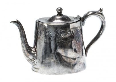 Чайник-кофейник, никель с серебрением, Великобритания, 1890-1900 гг.