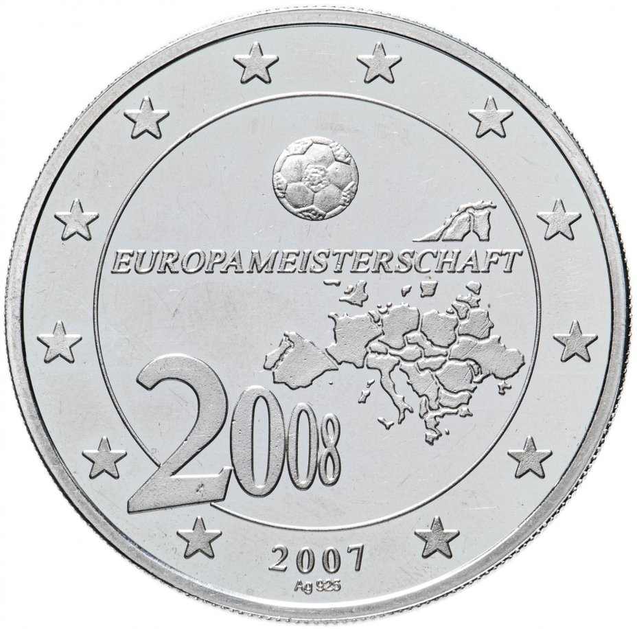 Жетон "Чемпионат Европы по футболу, Германия" 2007