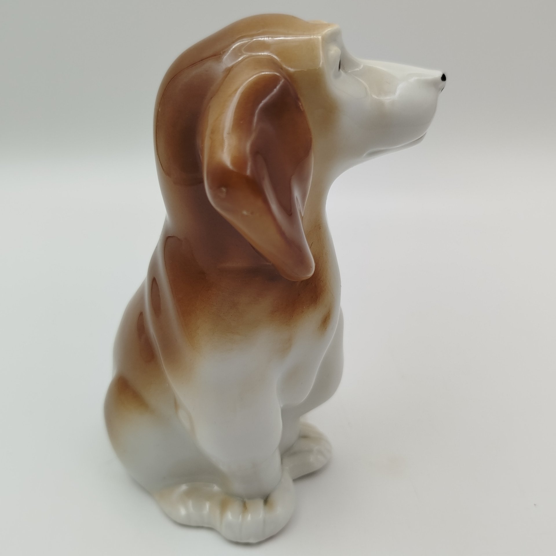 Статуэтка "Такса", фарфор, аэрография, Германия, 1970-1990 гг.