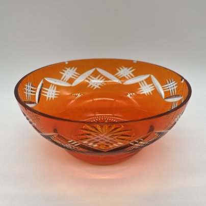 Салатник (фруктовница, конфетница), цветное стекло