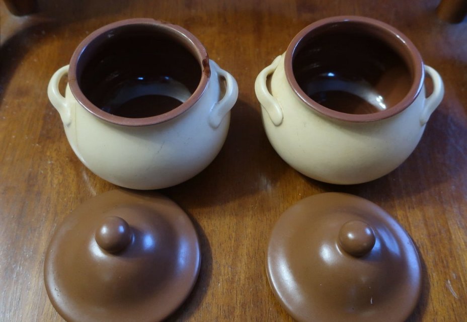 Горшки для запекания, 2шт.