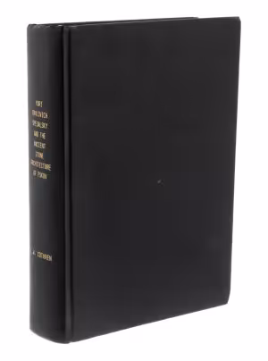 Книга Юрий Павлович Спегальский "Древний камень в архитектуре Пскова", (L.W. Cothren)  на англ. языке ,бумага, печать, издательство "Trinnes Bookbinders" Австралия,  2000 г.