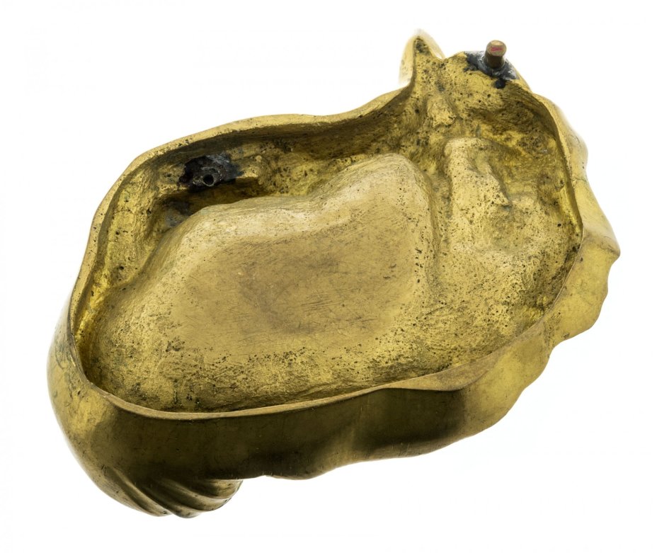 Пепельница "Обнажённая", бронза, литье, Западная Европа, 1990-2000 гг.