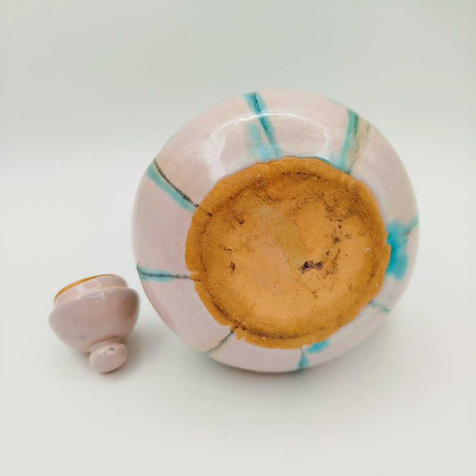 Набор для крепких напитков на 2 персоны (поднос, кувшин, 2 рюмки), Гжельский экспериментальный керамический завод с. Речицы