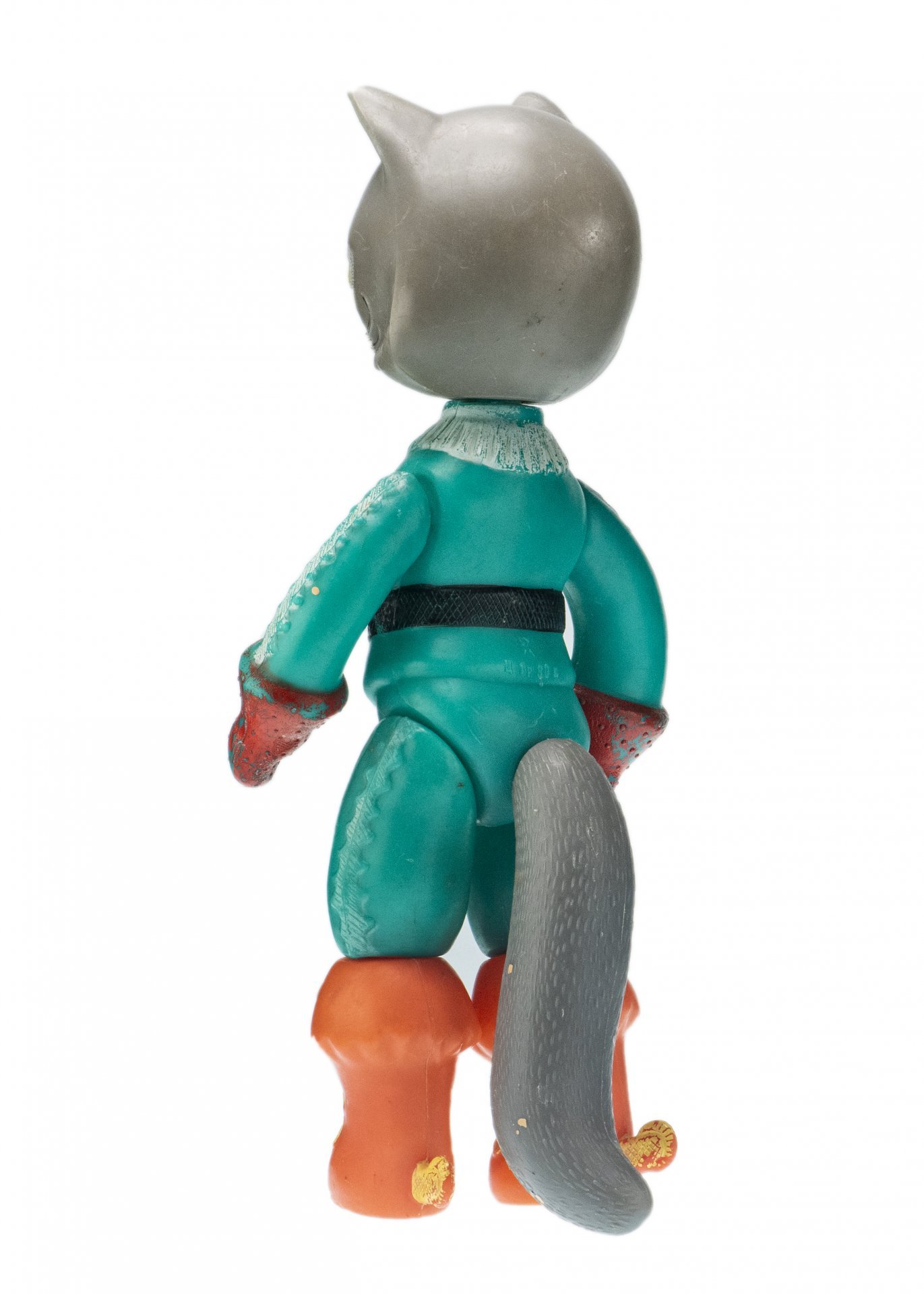 Игрушка "Кот в сапогах", пластмасса, СССР, 1970-1990 гг.