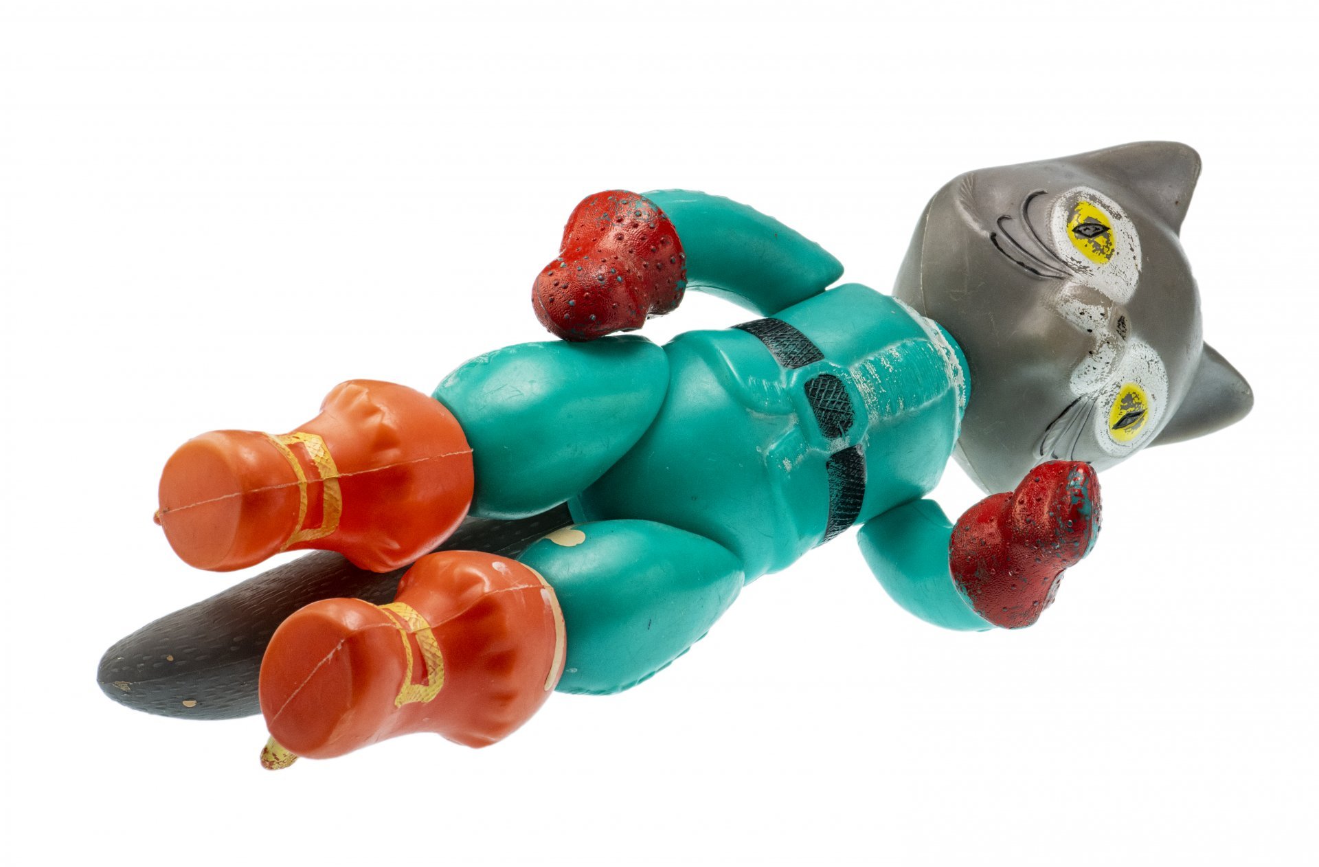 Игрушка "Кот в сапогах", пластмасса, СССР, 1970-1990 гг.