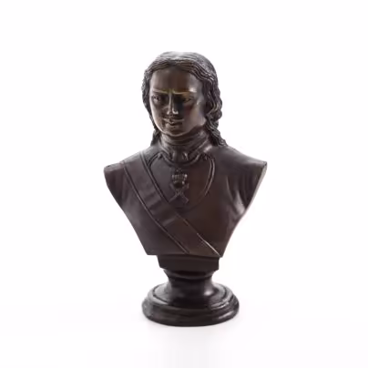 Бюст "Император Петр I Великий", литье