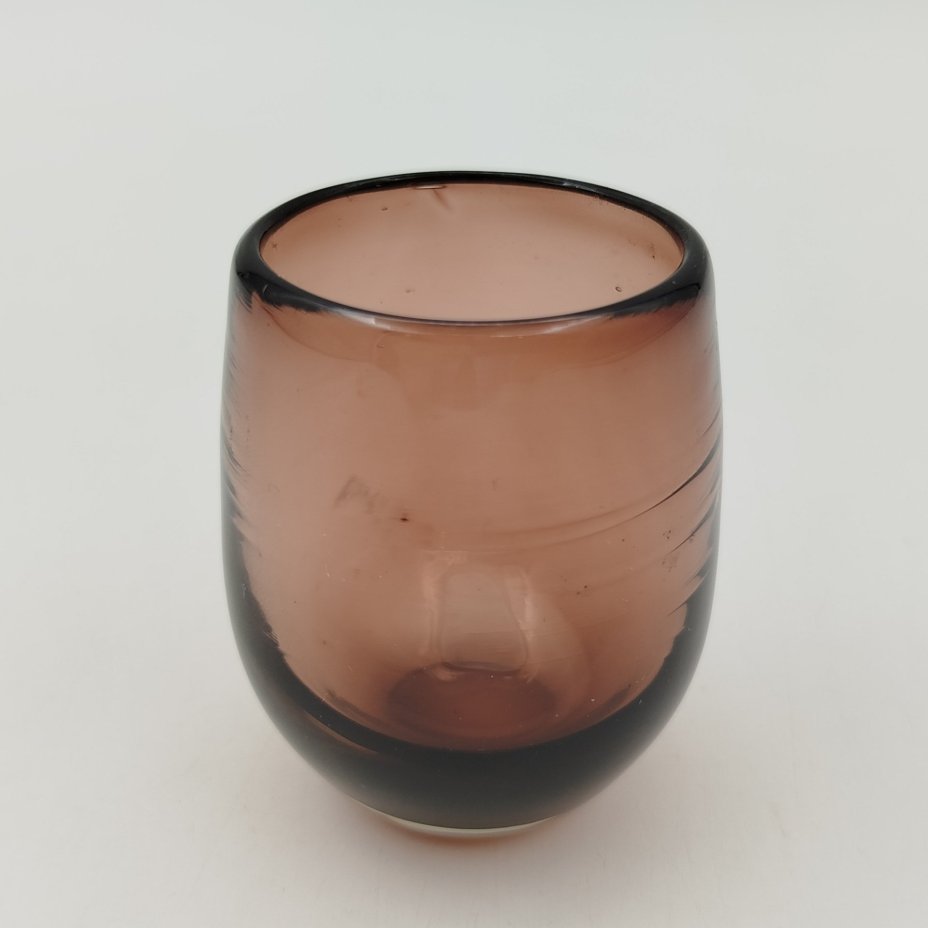 Стопка коричневого оттенка, стекло, СССР, 1970-1990 гг.