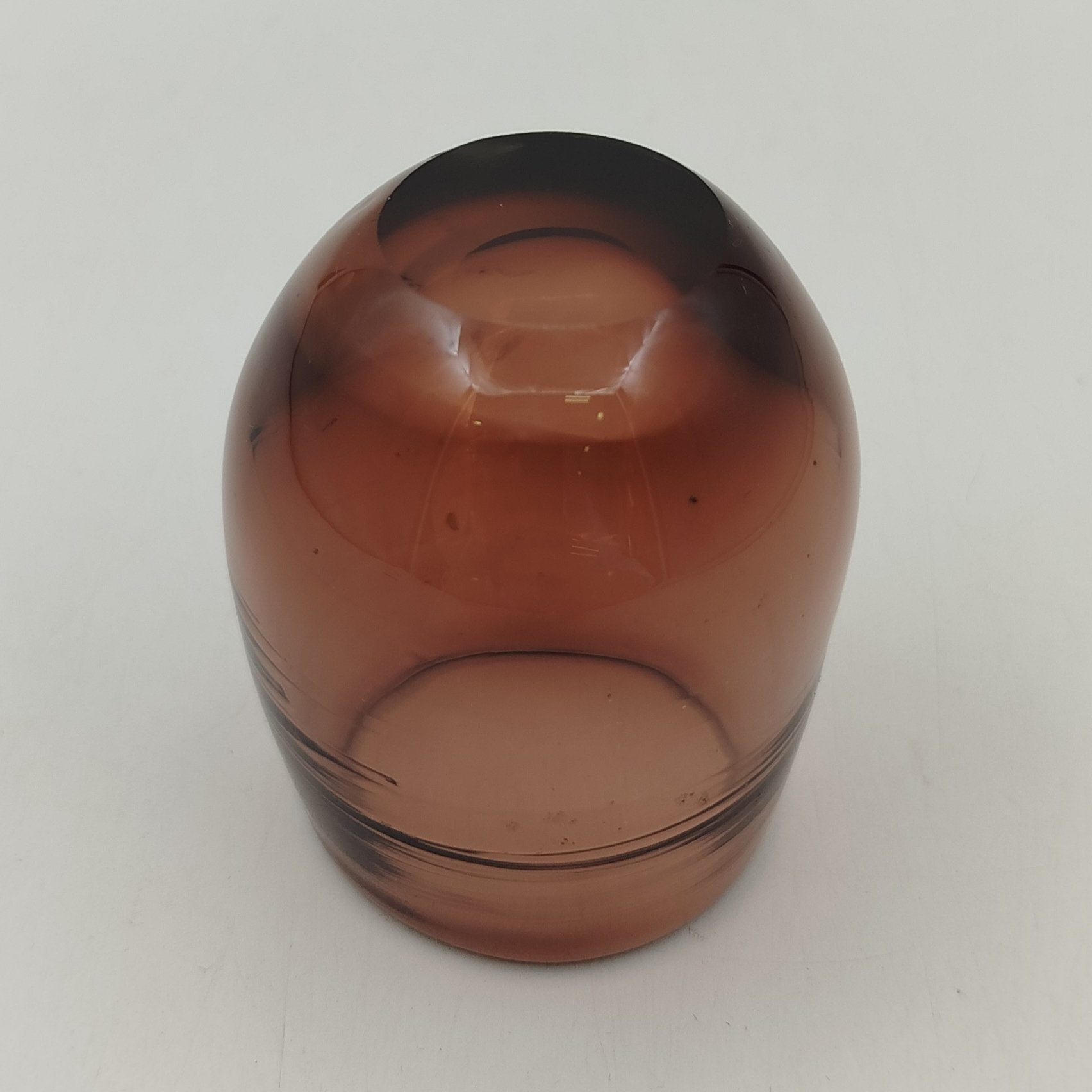 Стопка коричневого оттенка, стекло, СССР, 1970-1990 гг.