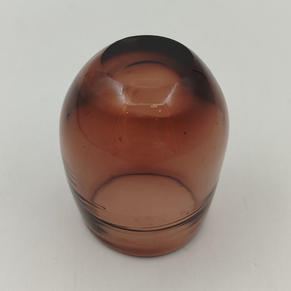 Стопка коричневого оттенка, стекло, СССР, 1970-1990 гг.