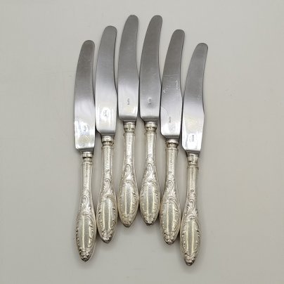 Набор из шести десертных ножей "Пламя"