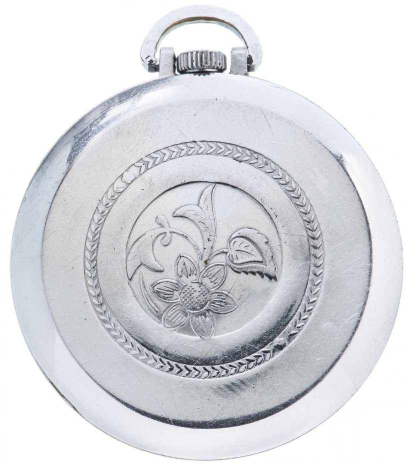 Часы карманные, сталь, Чистопольский часовой завод "Восток", СССР, 1960-1980 гг.