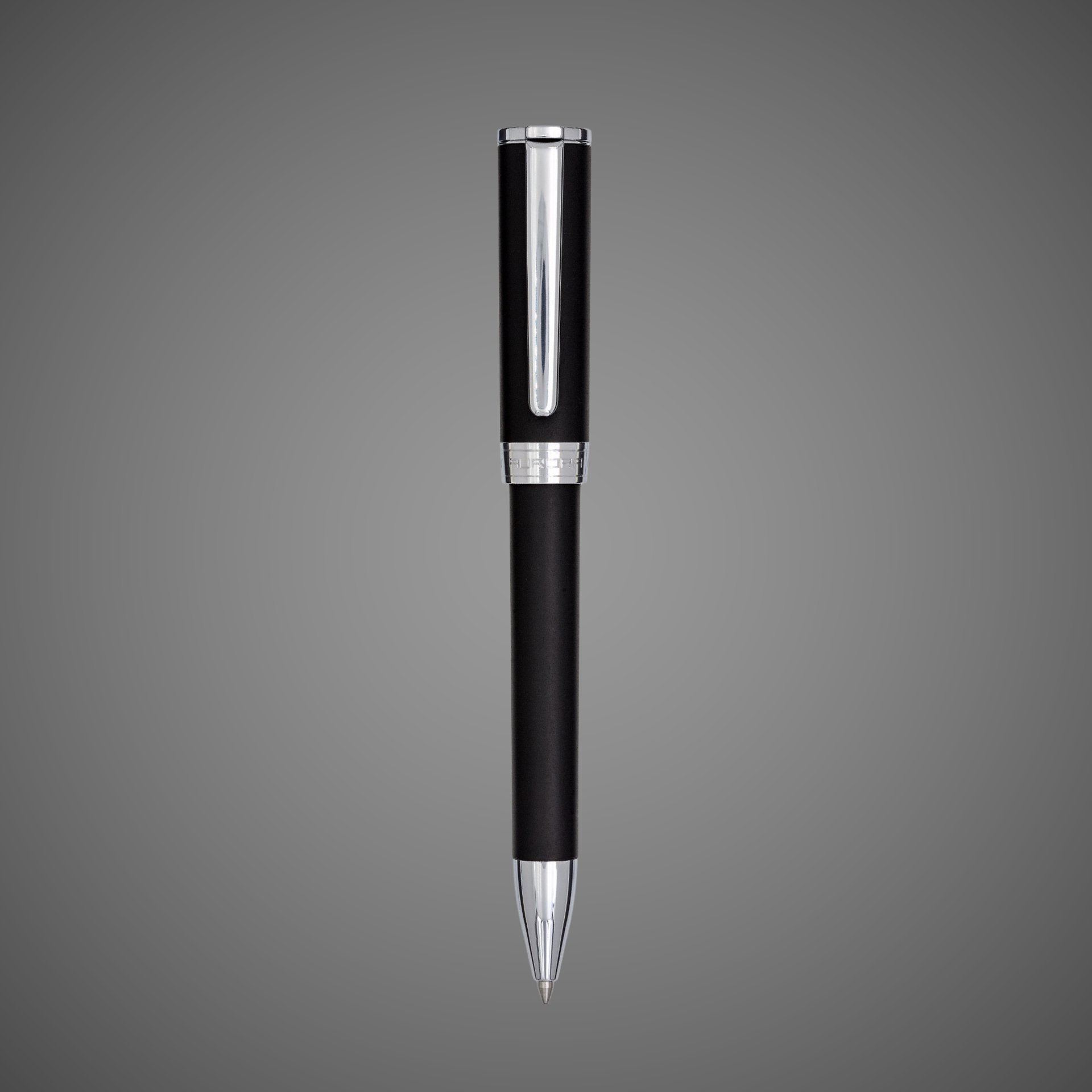 Шариковая ручка Aurora TU Matt Black CT, в подарочной коробке, Лаки и смолы: смола, хром