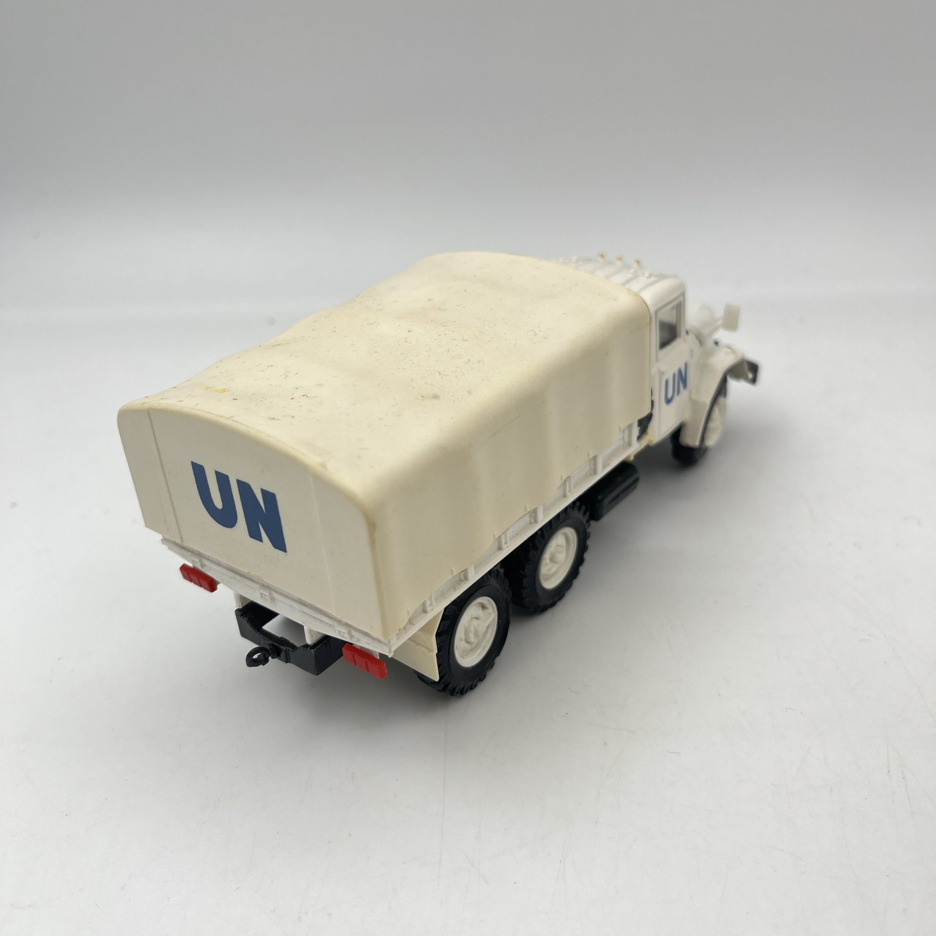 Модель автомобиля "ЗИЛ-131Н", авторская версия, металл, пластмасса, Россия, 1980-2000 гг.