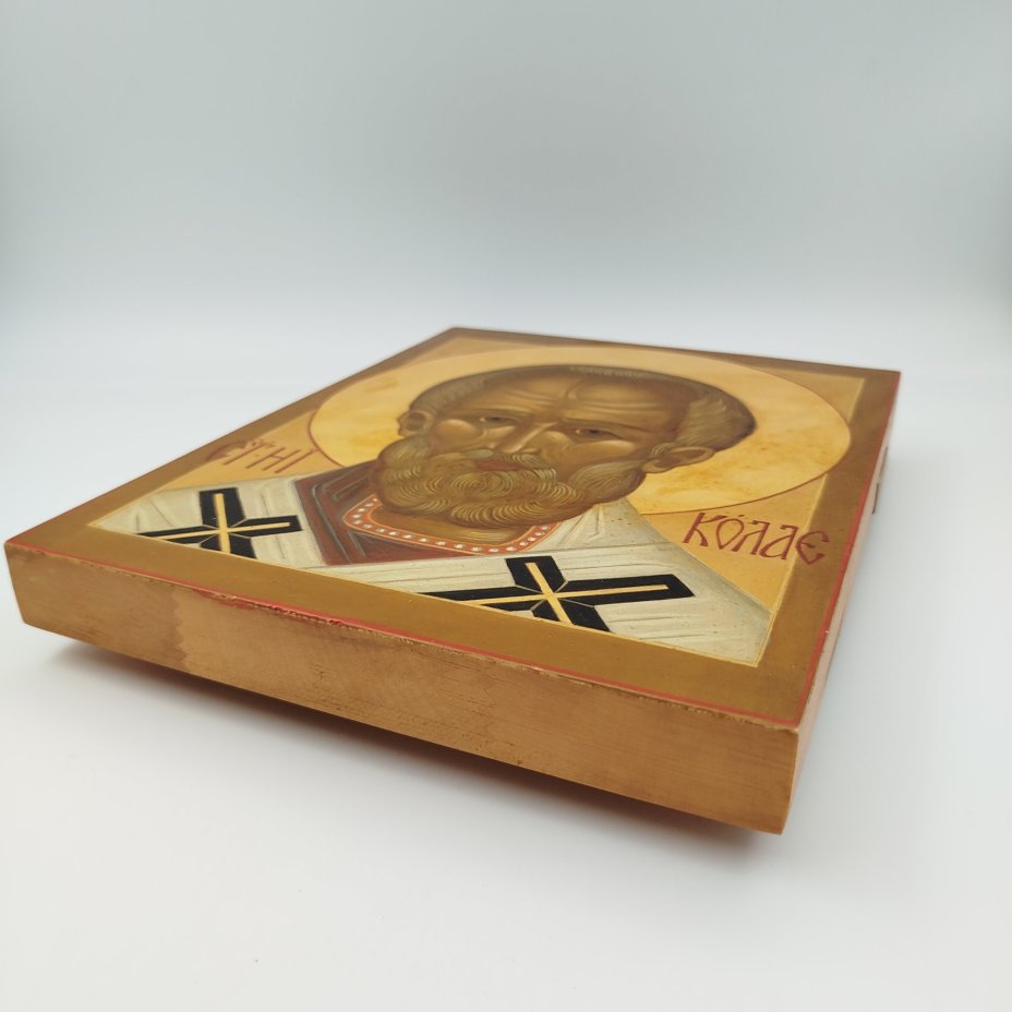 Икона "Св. Николай Чудотворец" (оплечный)