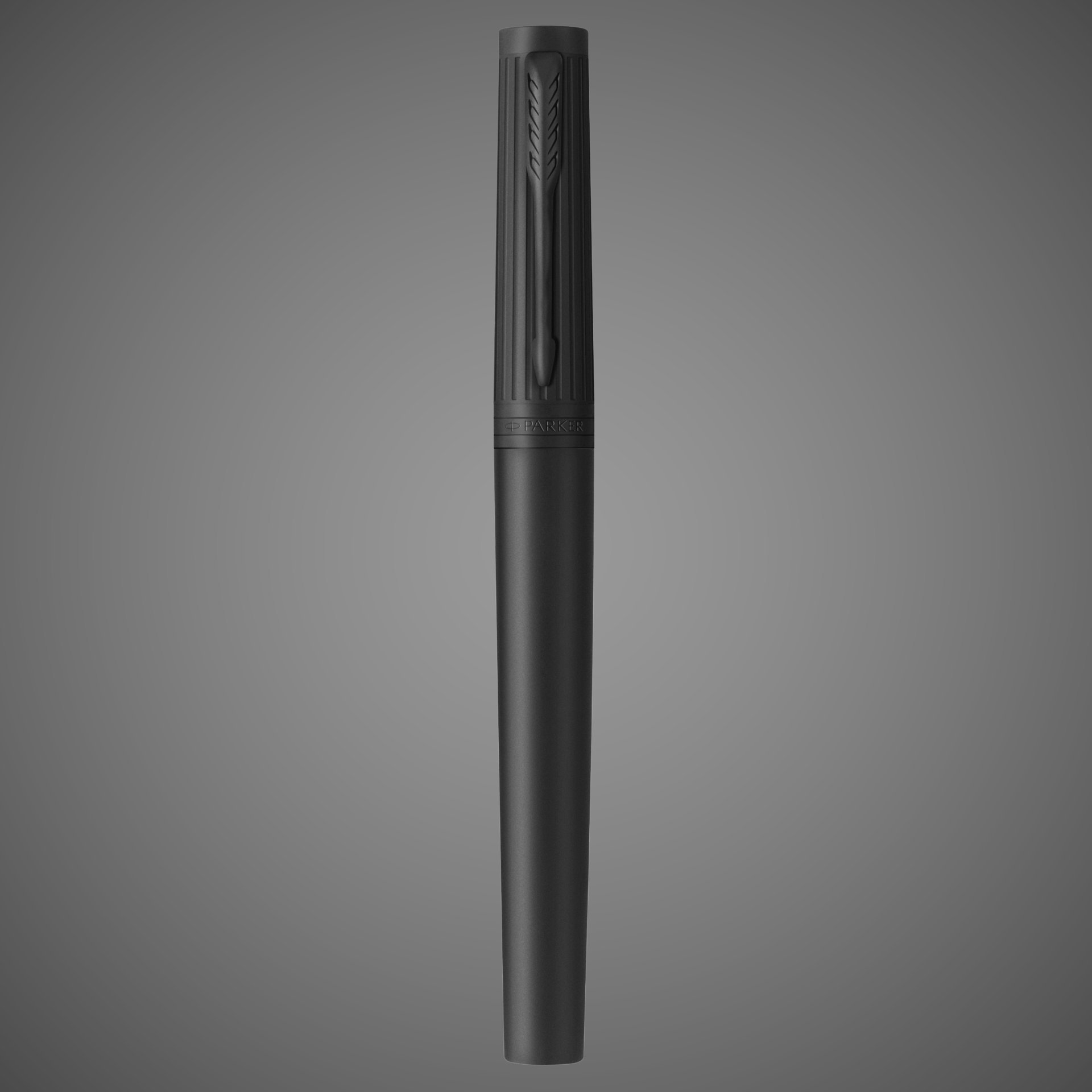 Перьевая ручка Parker "Ingenuity Black BT" перо: F, цвет чернил: blue/black, в подарочной упаковке.