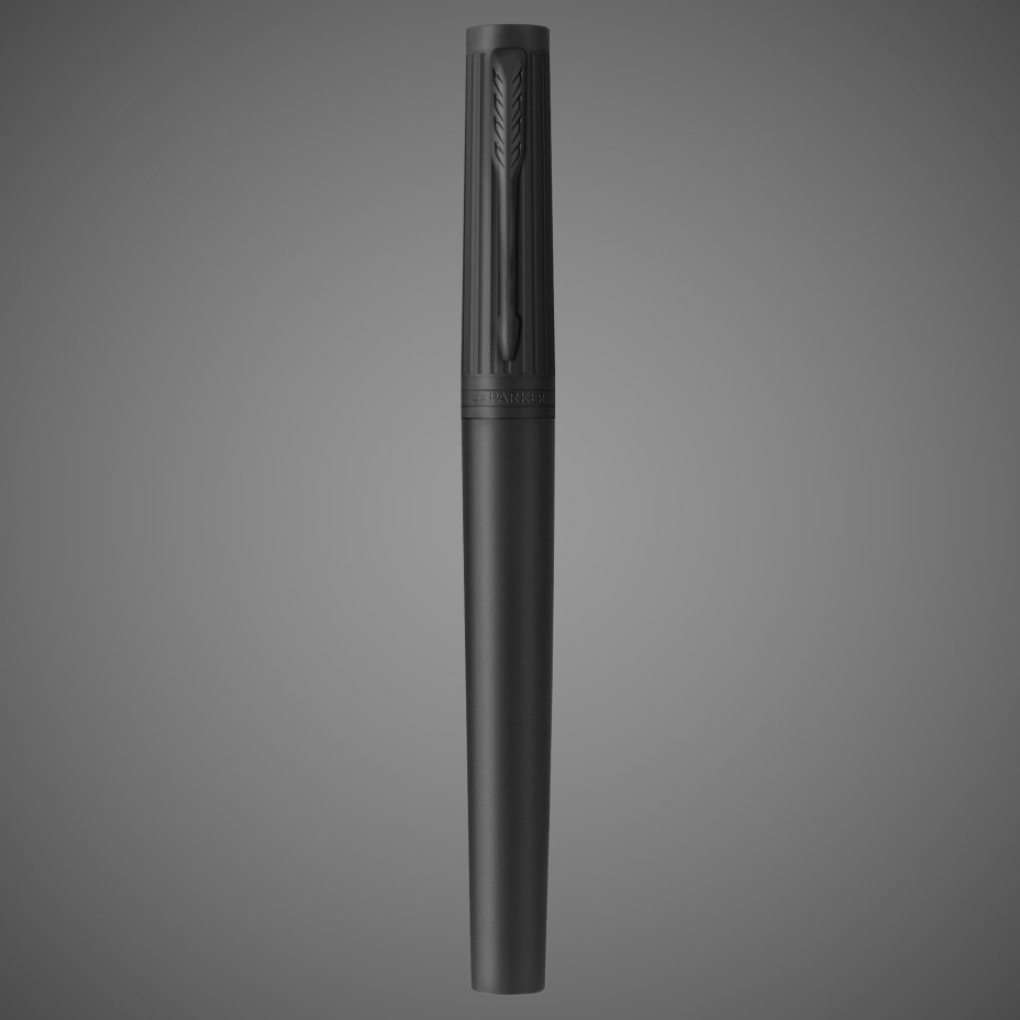 Перьевая ручка Parker "Ingenuity Black BT" перо: F, цвет чернил: blue/black, в подарочной упаковке.