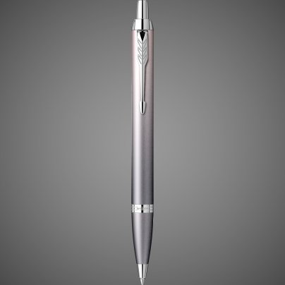 Ручка шариковая Parker "IM Rituals GREY Gradient CT", цвет чернил: Blue, 1,0мм, в подарочной упаковке