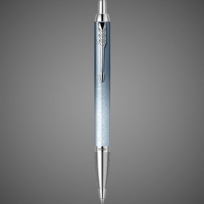 Шариковая ручка Pix Parker IM Royal SE The Last Frontier Artic CT, стержень: M, цвет чернил: blue, в подарочной упаковке., Лаки и смолы: лак, латунь, нержавеющая сталь, хром