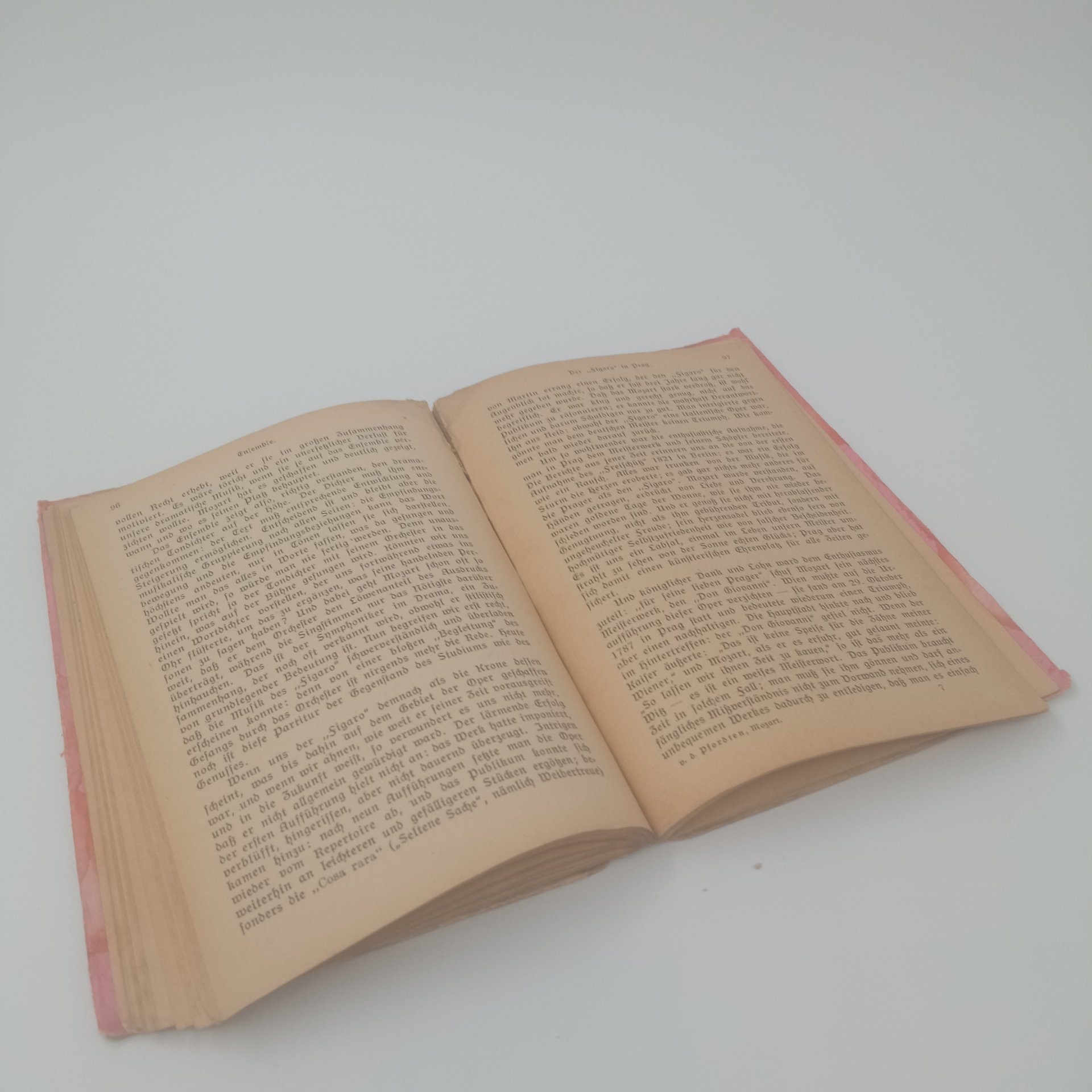 Книга "Моцарт" на немецком языке, Лейпциг