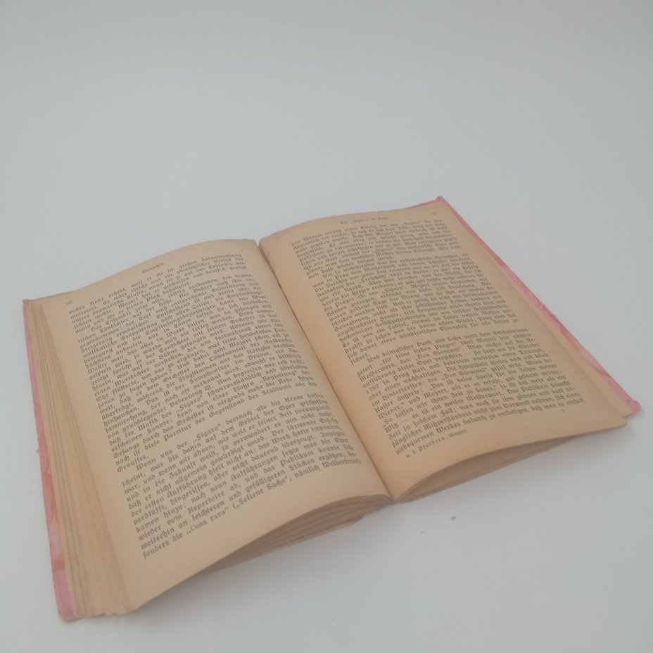 Книга "Моцарт" на немецком языке, Лейпциг